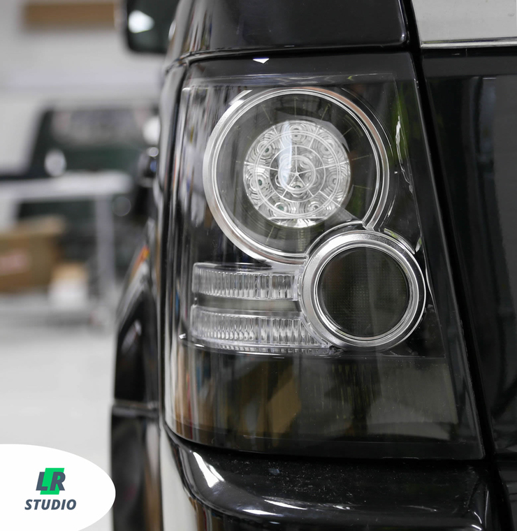 Фонари Range Rover Sport 2010-2013 Black Edition